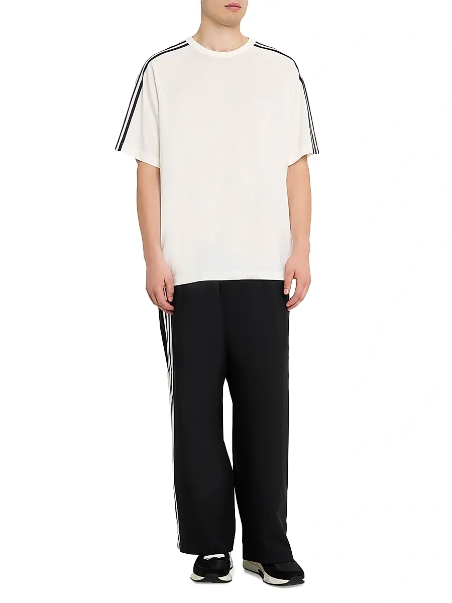 Y-3 Men Knit Raglan-Sleeve T-Shirt | Thumbnail 2 Y-3 Men Knit Raglan-Sleeve T-Shirt | Thumbnail 2