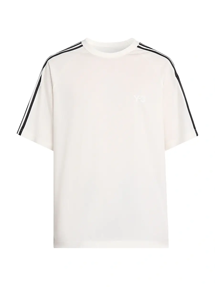 Y-3 Men Knit Raglan-Sleeve T-Shirt
