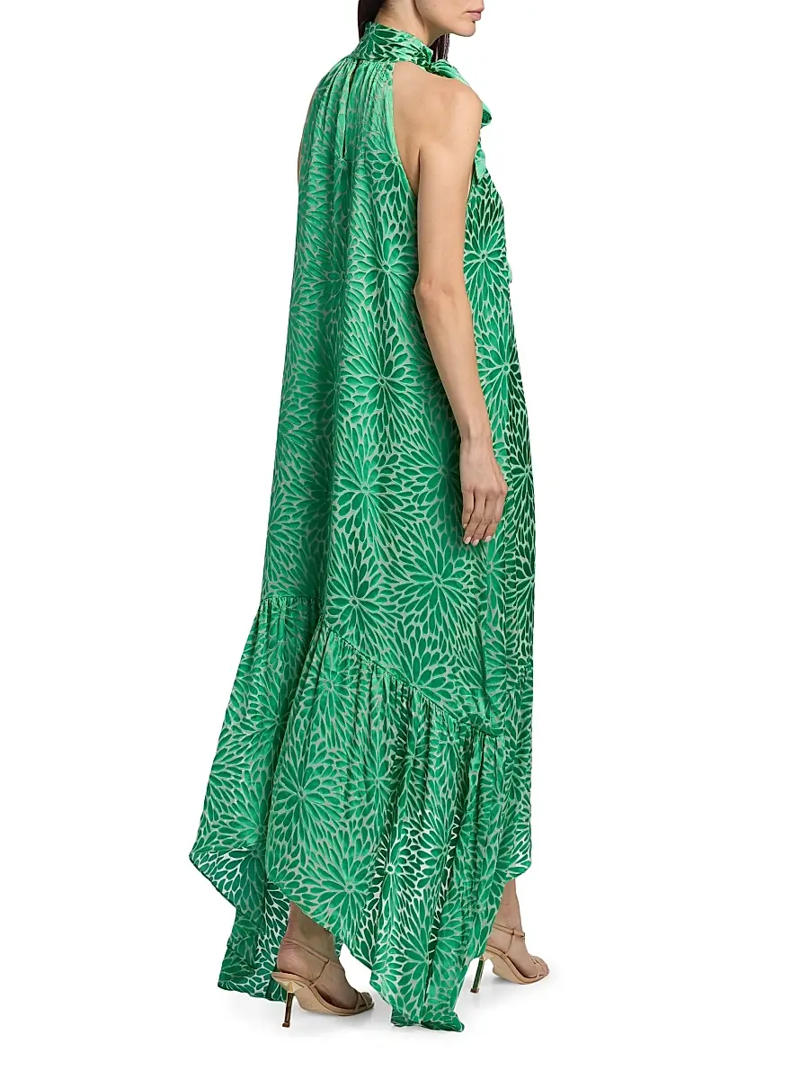 Ramy Brook Women's Nickola Floral-Textured Maxi Dress | Thumbnail 5 Ramy Brook Women's Nickola Floral-Textured Maxi Dress | Thumbnail 5