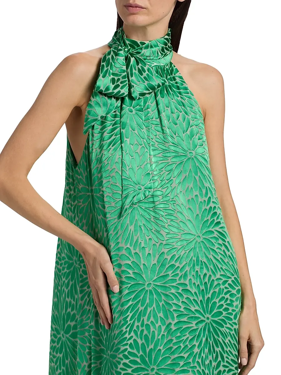 Ramy Brook Women's Nickola Floral-Textured Maxi Dress | Thumbnail 6 Ramy Brook Women's Nickola Floral-Textured Maxi Dress | Thumbnail 6