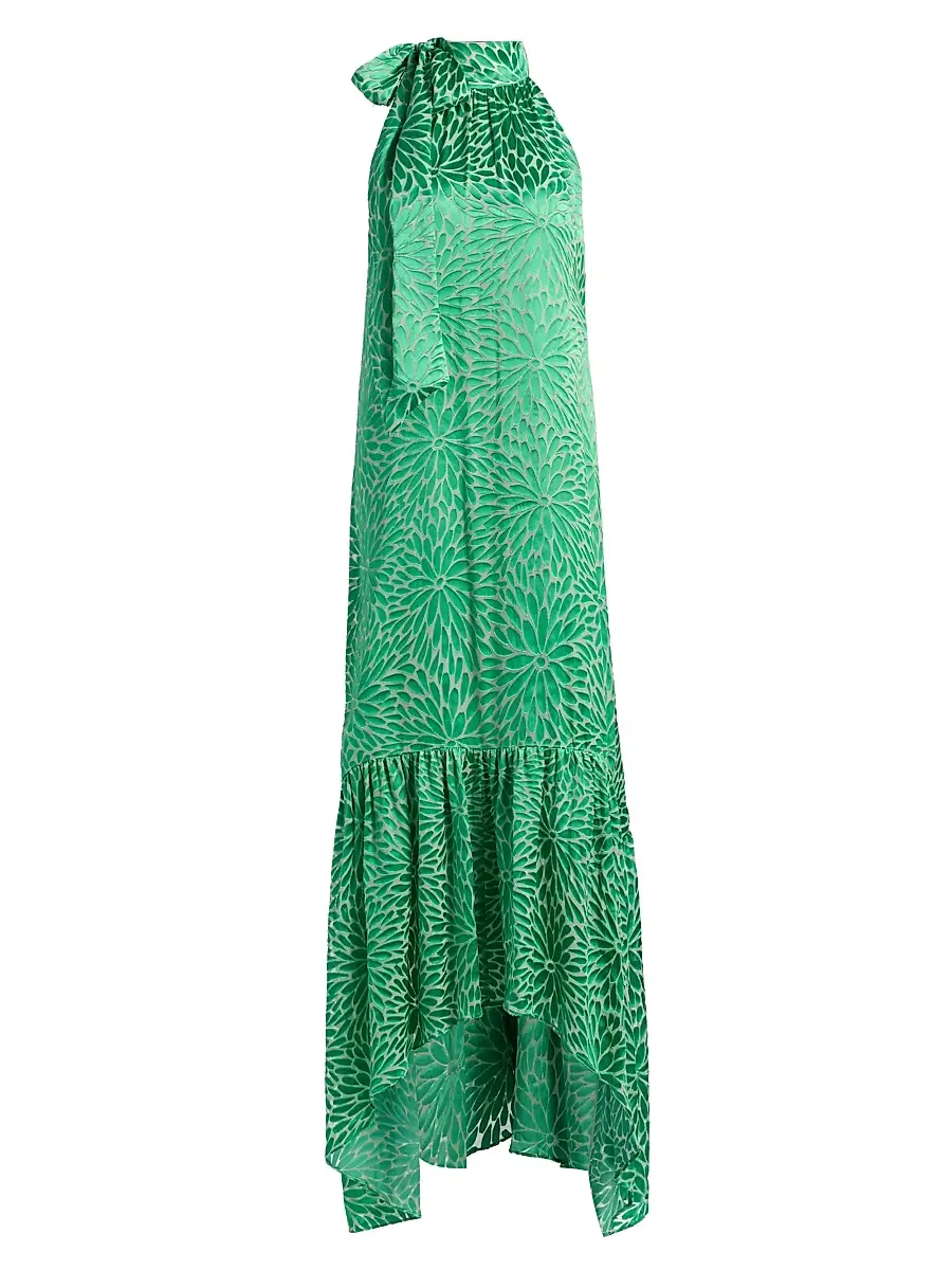 Ramy Brook Women's Nickola Floral-Textured Maxi Dress