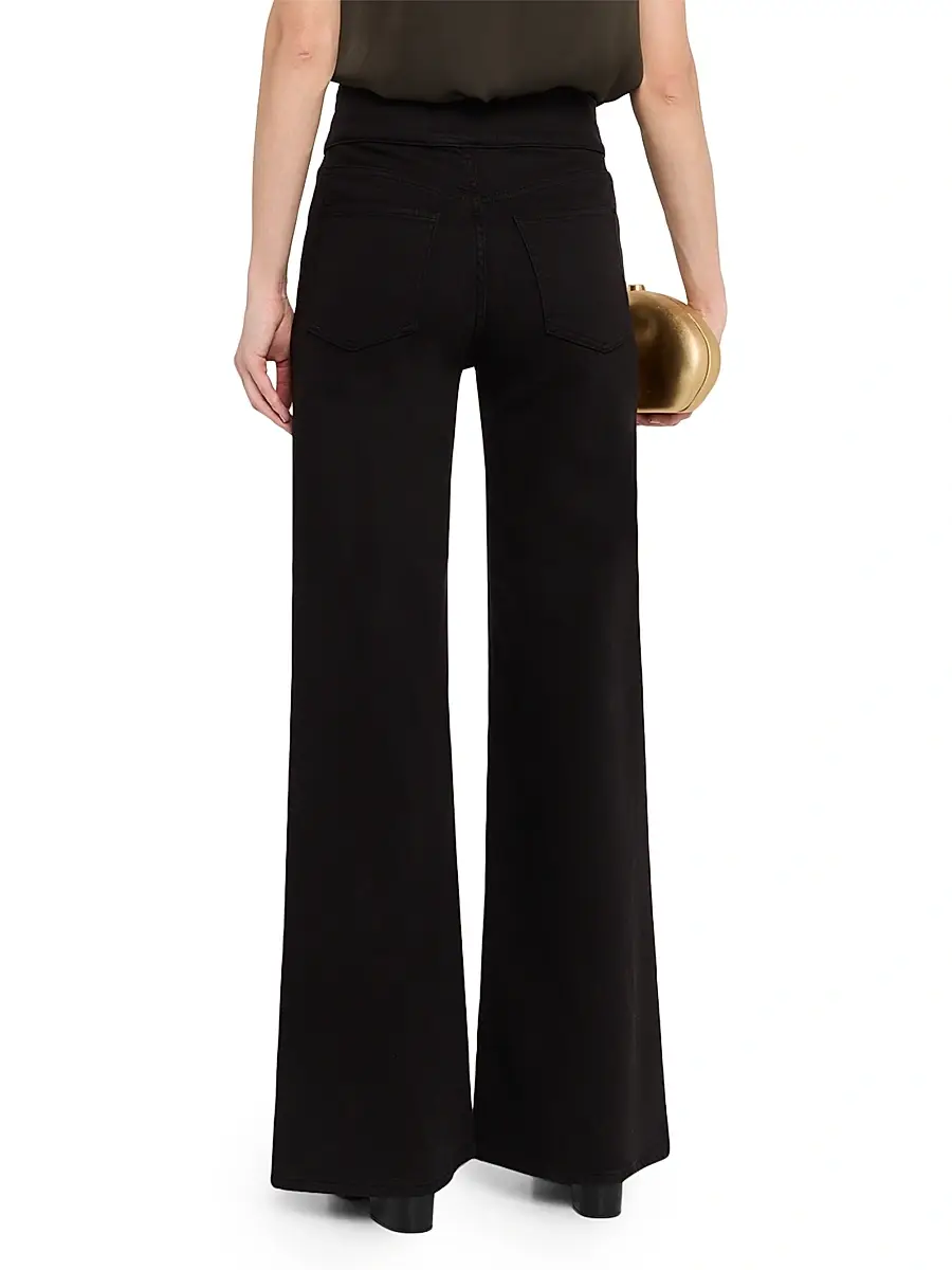 Ramy Brook Women's Liv Double-Waist High-Rise Wide-Leg Jeans | Thumbnail 4 Ramy Brook Women's Liv Double-Waist High-Rise Wide-Leg Jeans | Thumbnail 4