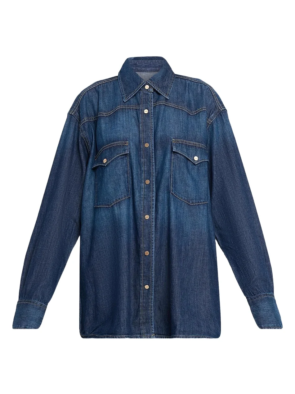 Women's OG Ranchers Oversized Denim Shirt