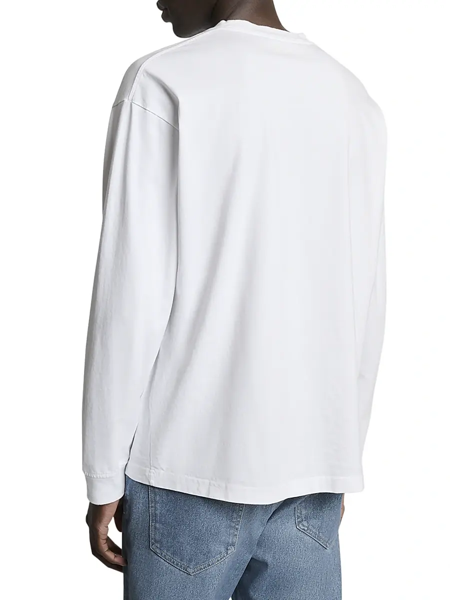 Jacquemus Men's J-Embroidered Long-Sleeve T-Shirt | Thumbnail 4 Jacquemus Men's J-Embroidered Long-Sleeve T-Shirt | Thumbnail 4