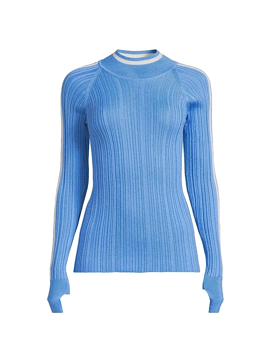 Cordova Women's Saas Merino Wool-Blend Ski Sweater - Azul | Image 1 Cordova Women's Saas Merino Wool-Blend Ski Sweater - Azul | Image 1
