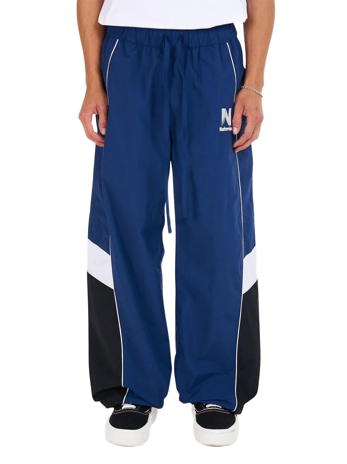 Nahmias Men's Colorblocked Warm Up Pants