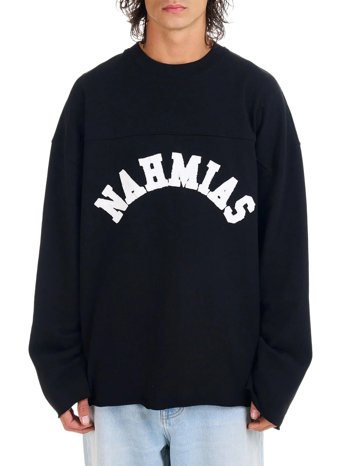 Nahmias Men's Varsity Long-Sleeve T-Shirt