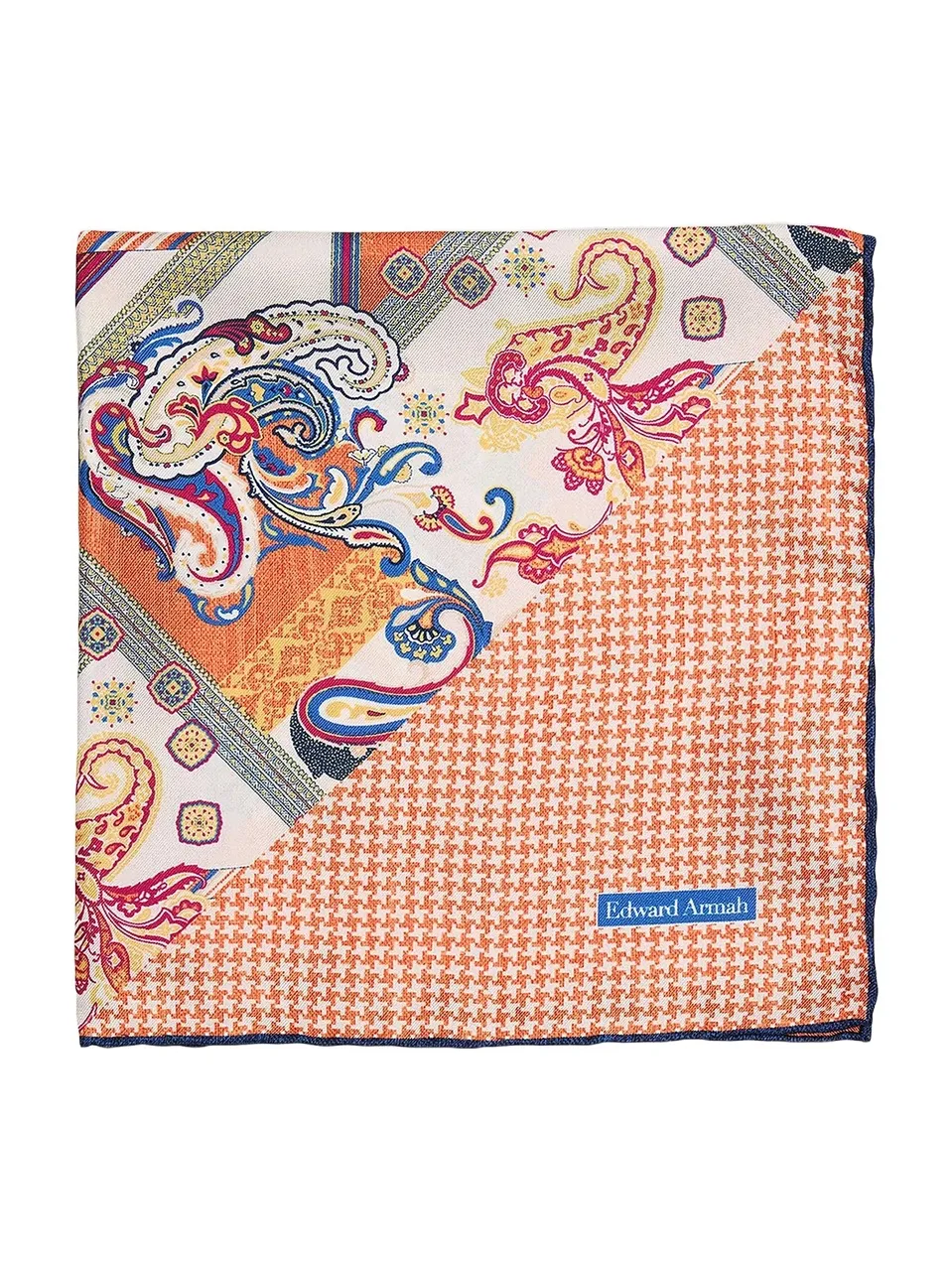 Men's Printed Silk Pocket Square Men's Printed Silk Pocket Square