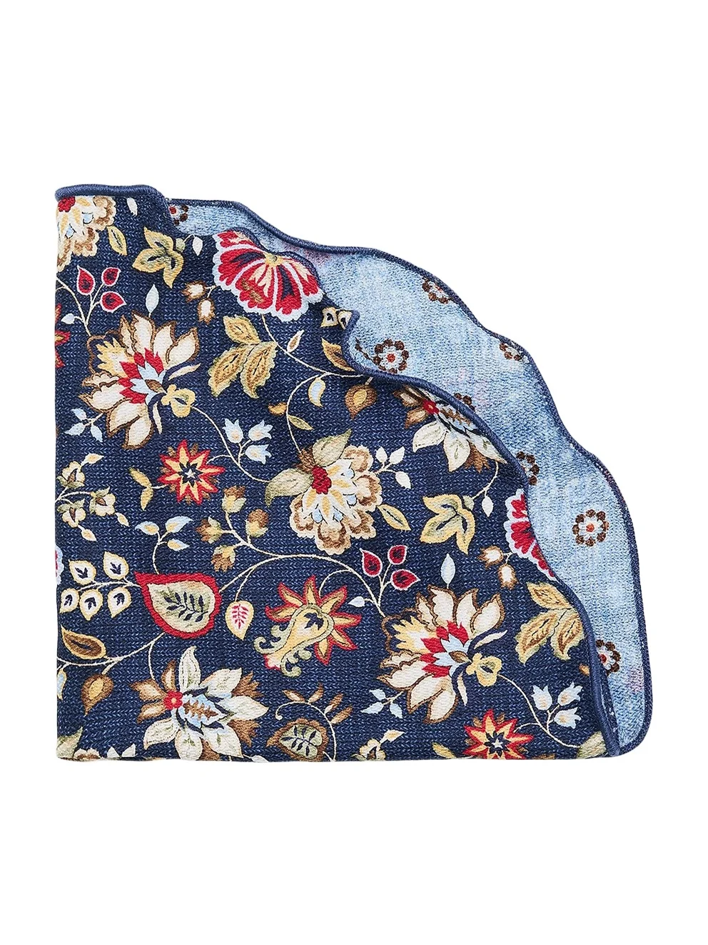 Men's Silk Reversible Pocket Circle Men's Silk Reversible Pocket Circle