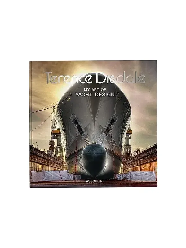 ASSOULINE ''Terence Disdale: My Art Of Yacht Design'' Hardcover Book