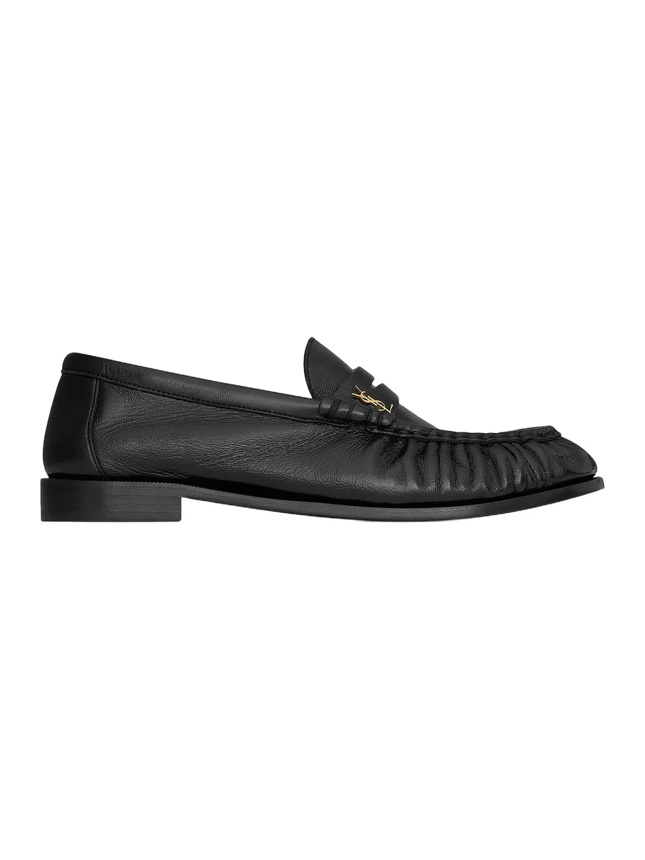 Women's Le Loafers Supple in Shiny Leather - Black