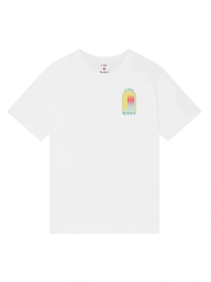 Casablanca Men's L'Arche Classic Cotton T-Shirt