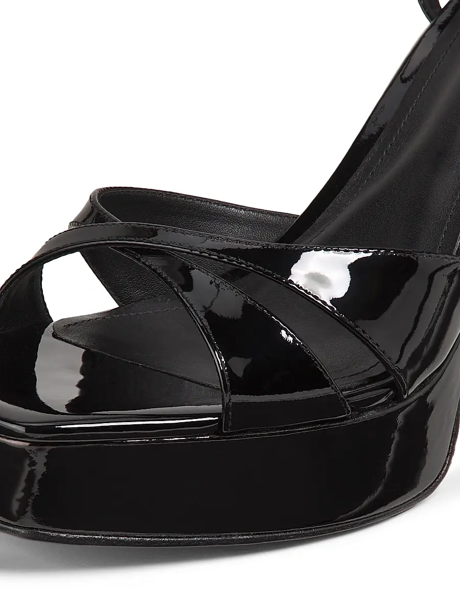 Schutz Women's Maxine 120MM Patent Leather Platform Sandals | Thumbnail 5