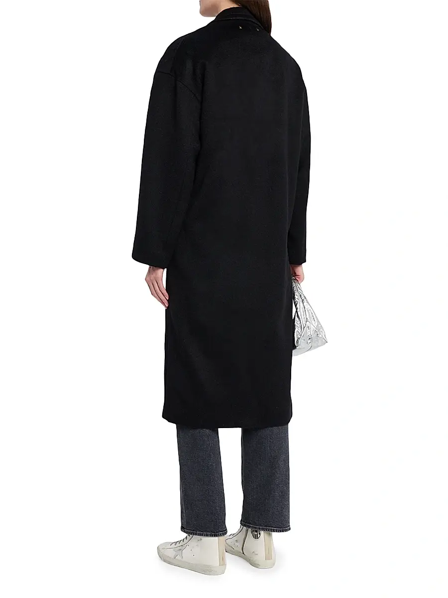 Golden Goose Women's Golden Wool Cocoon Coat | Thumbnail 4
