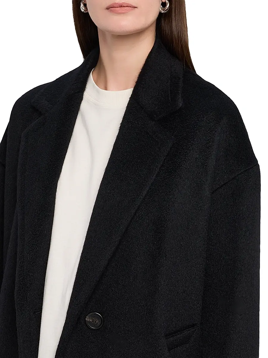 Golden Goose Women's Golden Wool Cocoon Coat | Thumbnail 5