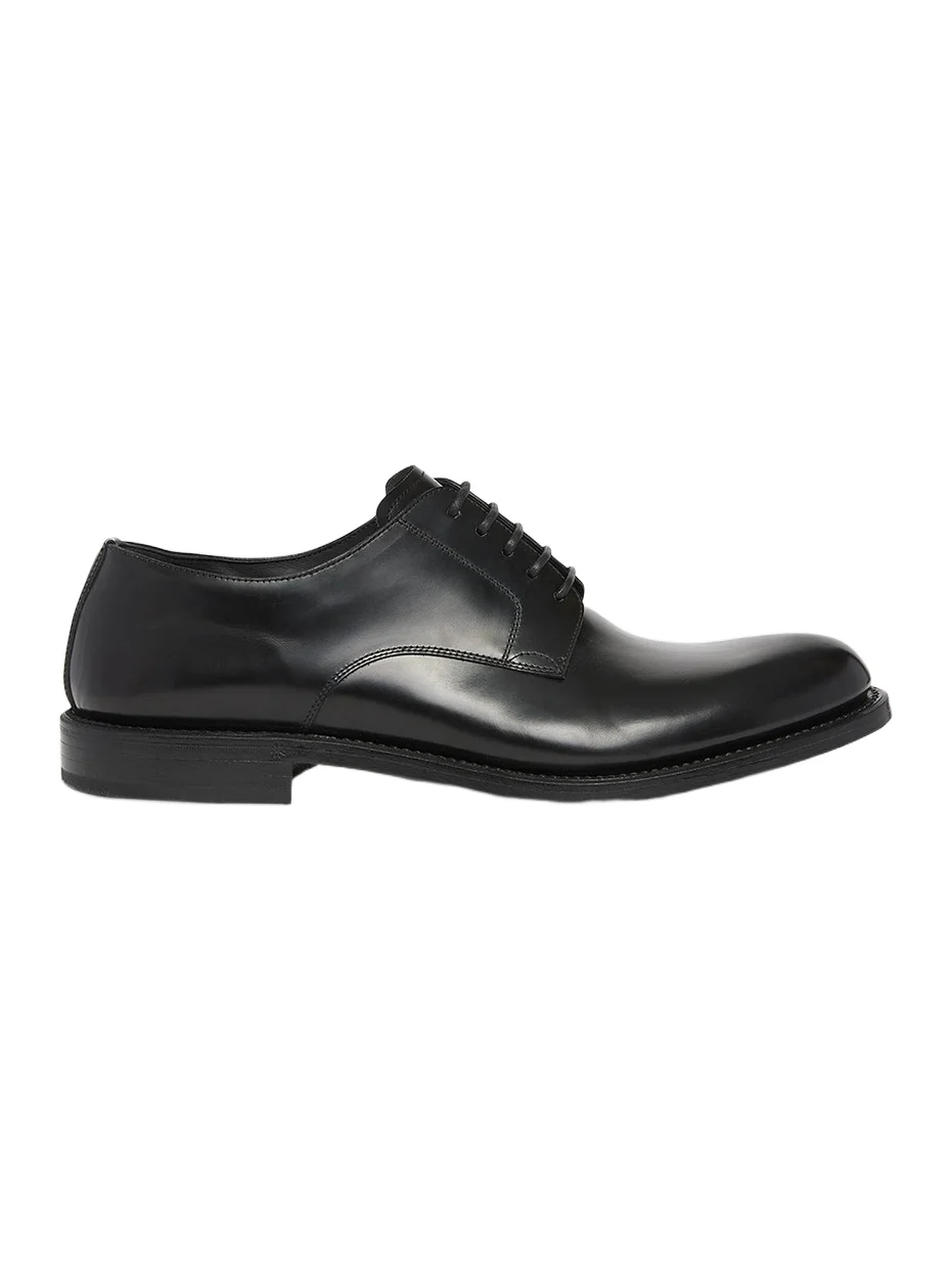 Men's Polished Leather Derbys Men's Polished Leather Derbys
