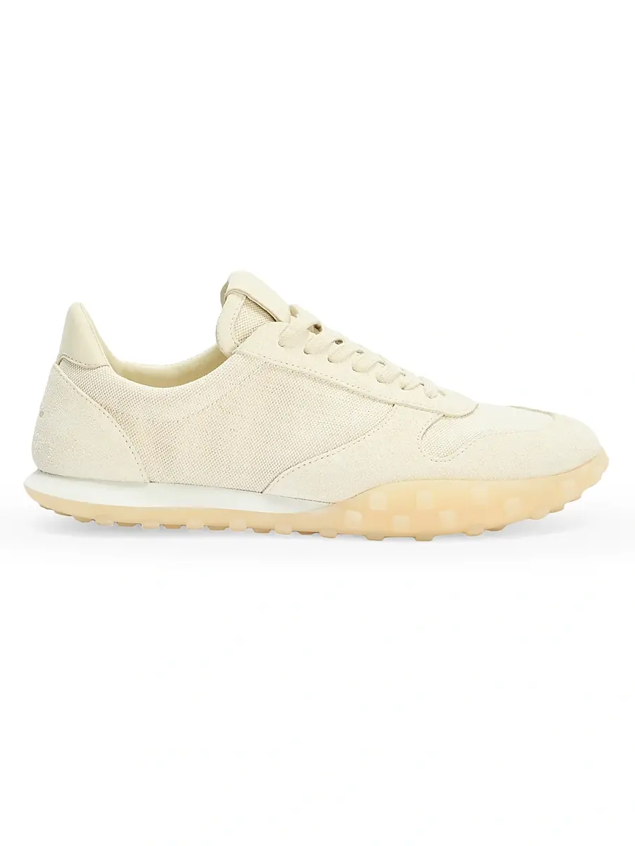 Jil Sander Men's Moon Low-Top Sneakers - Ecru Light Beige | Image 1 Jil Sander Men's Moon Low-Top Sneakers - Ecru Light Beige | Image 1