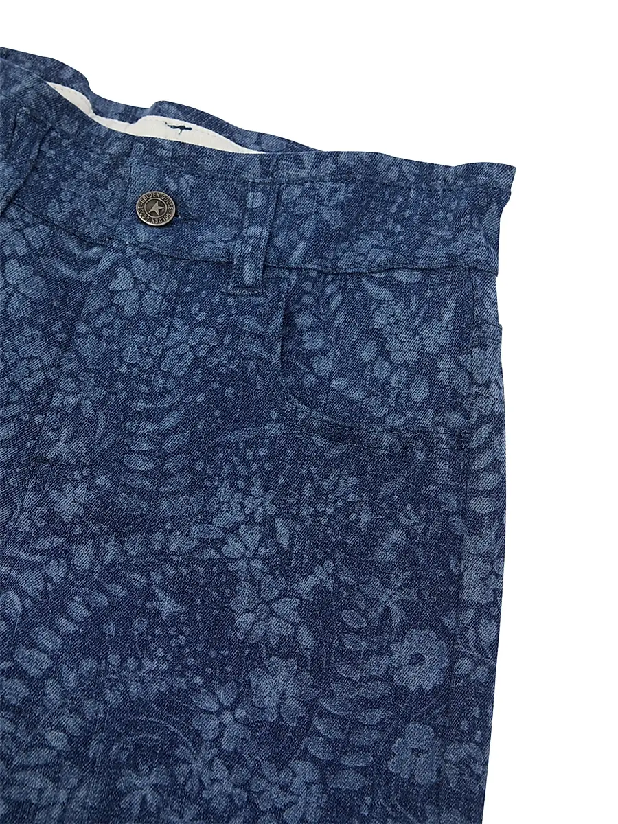 Golden Goose Girl's Little Girl's & Girl's Journey Floral-Print Wide-Leg Jeans | Thumbnail 3