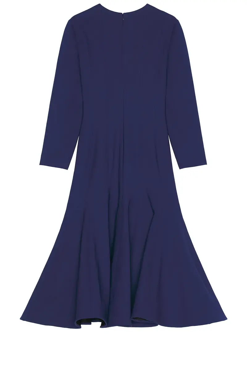 Carolina Herrera Long Sleeve Midi Dress | Thumbnail 2 Carolina Herrera Long Sleeve Midi Dress | Thumbnail 2