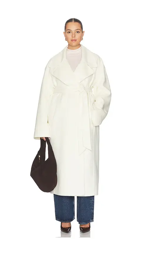 L'Academie Kye Wool Coat | Thumbnail 2 L'Academie Kye Wool Coat | Thumbnail 2
