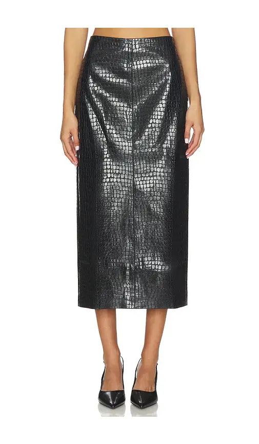 L'Academie Alisson Midi Skirt | Thumbnail 7 L'Academie Alisson Midi Skirt | Thumbnail 7