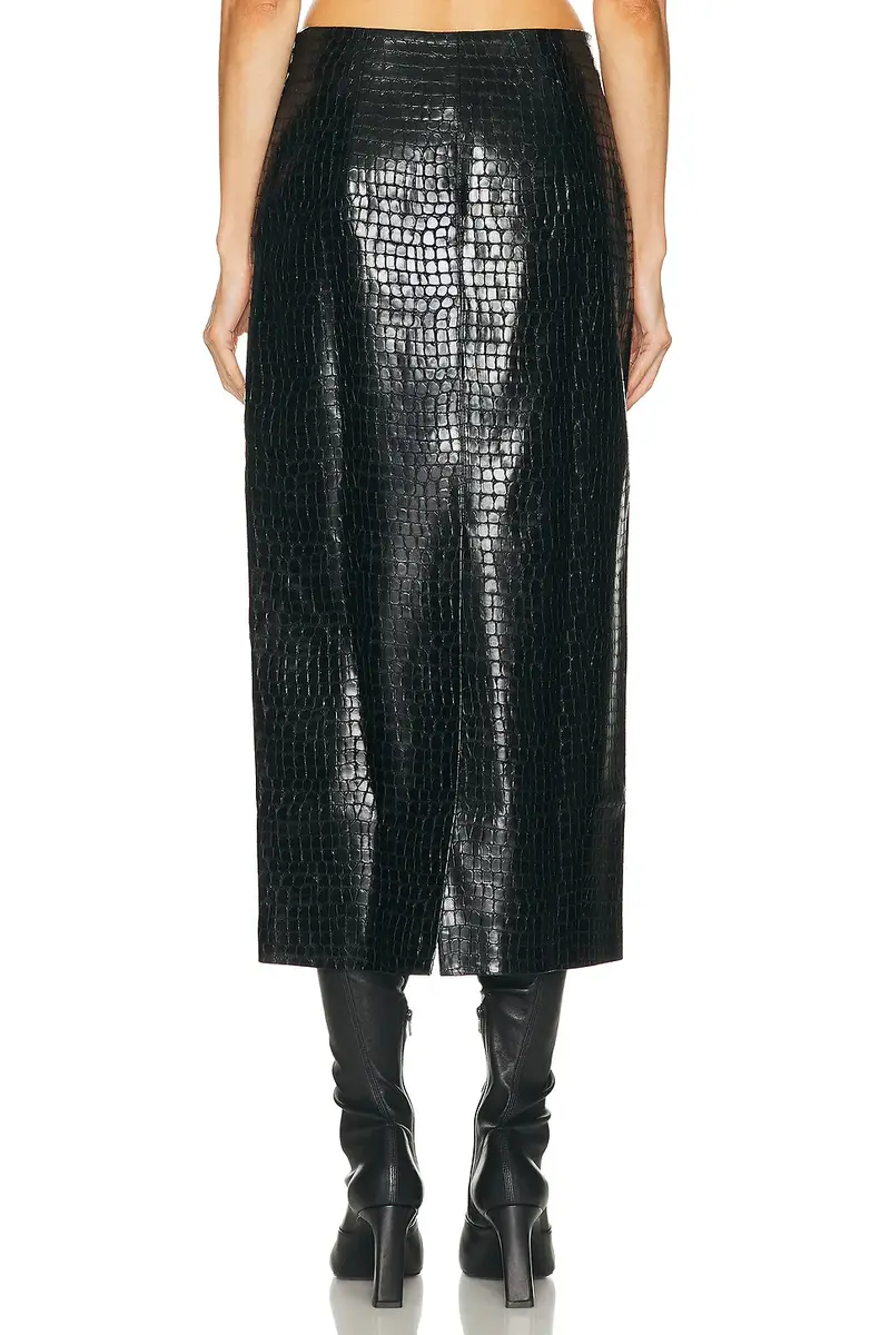 L'Academie Alisson Midi Skirt | Thumbnail 4 L'Academie Alisson Midi Skirt | Thumbnail 4