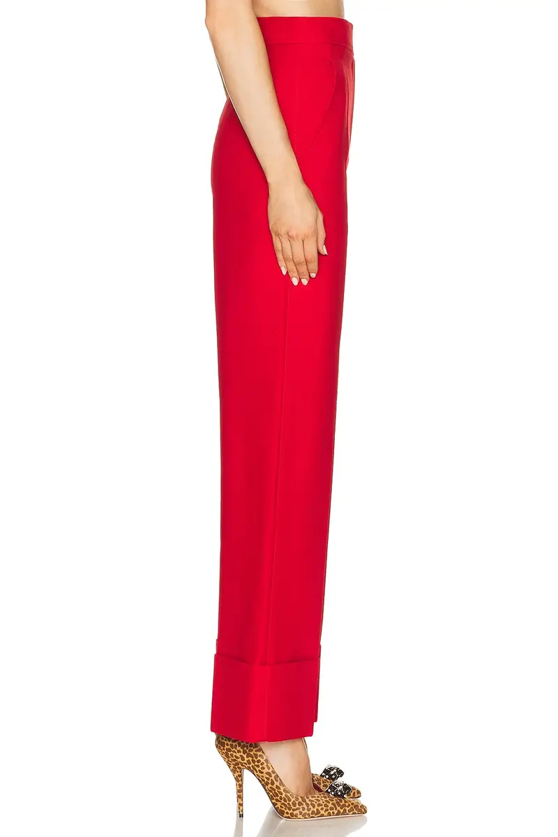Valentino Crepe Couture Pant | Thumbnail 3 Valentino Crepe Couture Pant | Thumbnail 3
