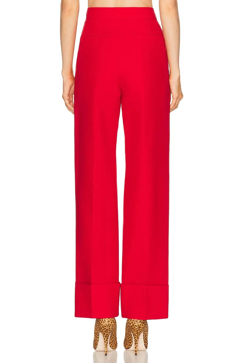 Valentino Crepe Couture Pant | Thumbnail 4 Valentino Crepe Couture Pant | Thumbnail 4