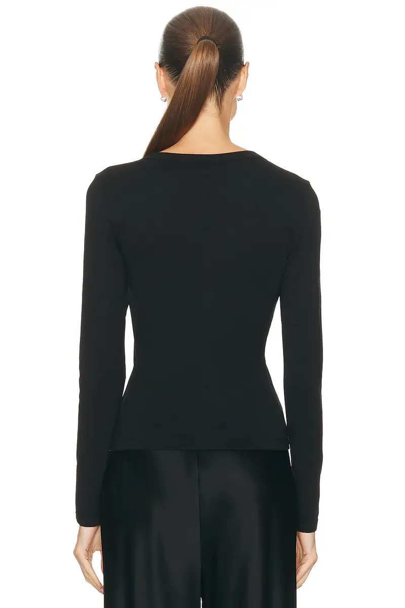 FLORE FLORE Iman Long Sleeve Top | Thumbnail 3