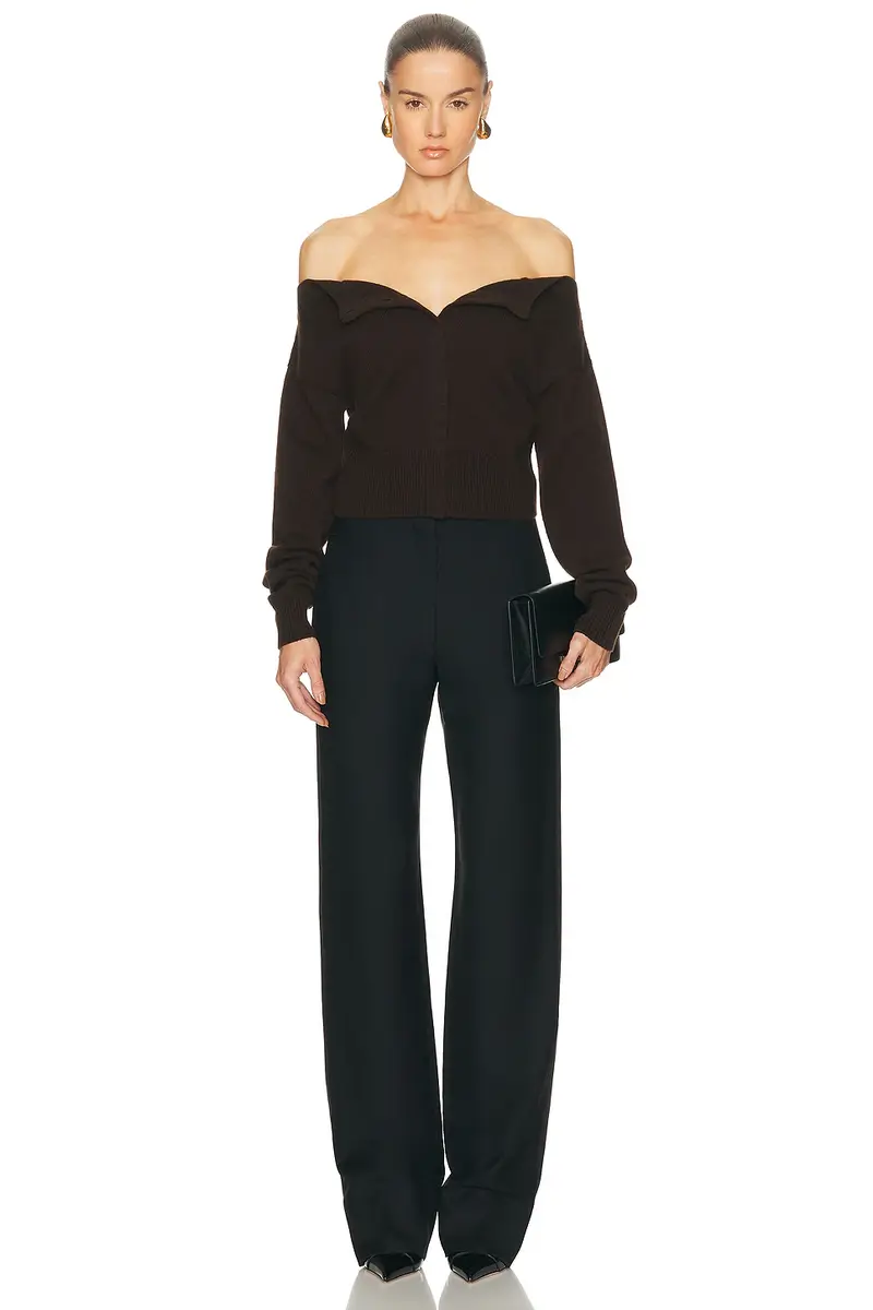 Tom Ford Open-Neck Cardigan | Thumbnail 4 Tom Ford Open-Neck Cardigan | Thumbnail 4