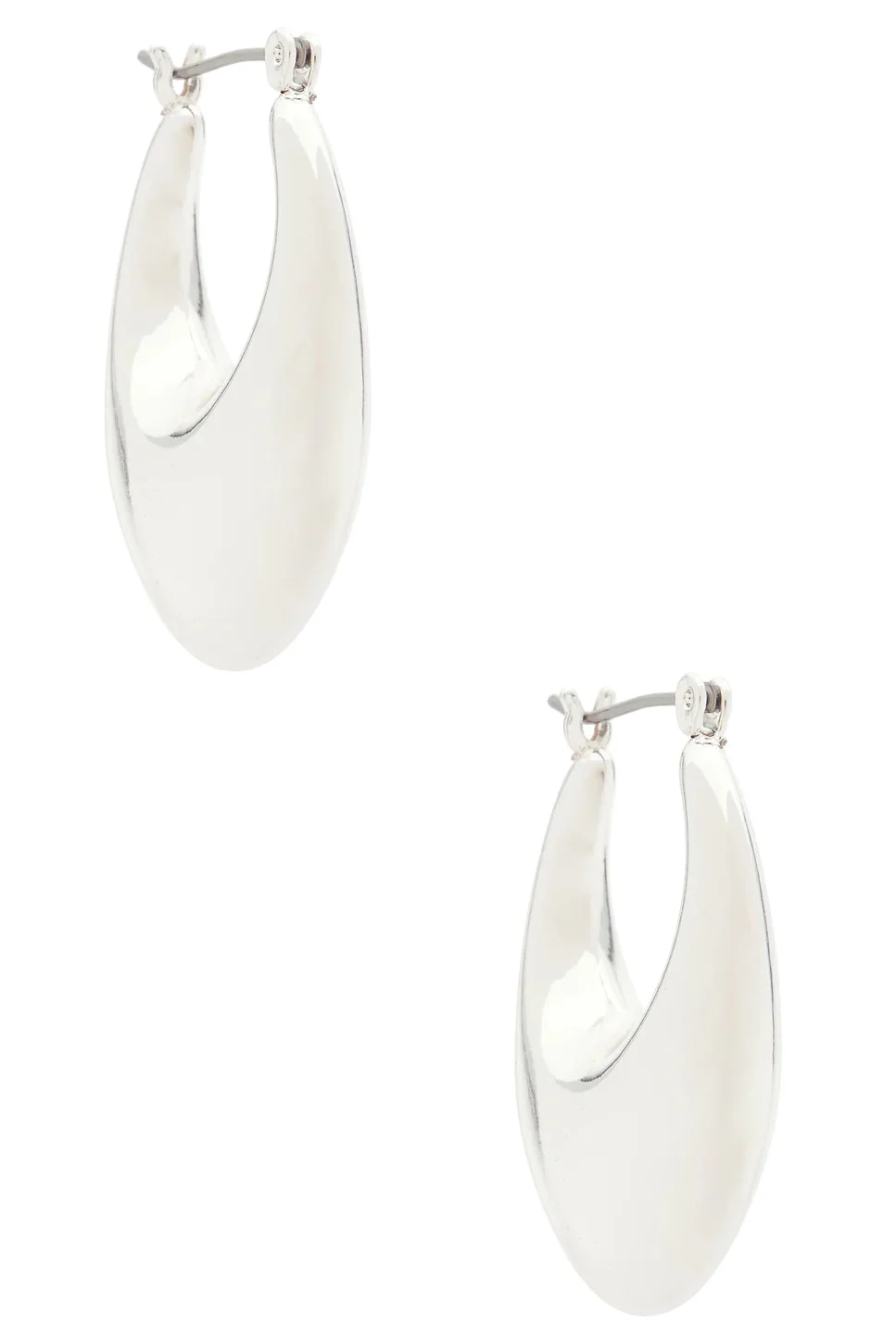 Chunky Oval Hoop Earrings Chunky Oval Hoop Earrings
