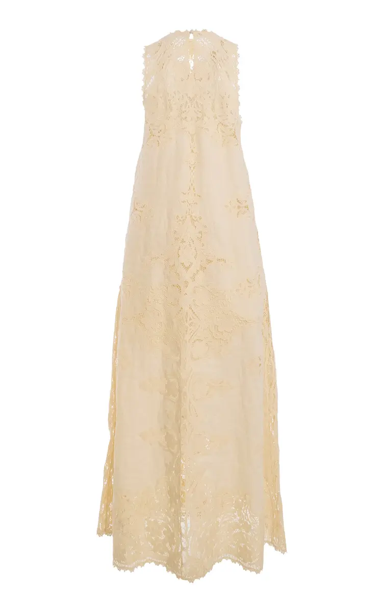 Ulla Johnson Coralite Linen Laced Dress | Thumbnail 3