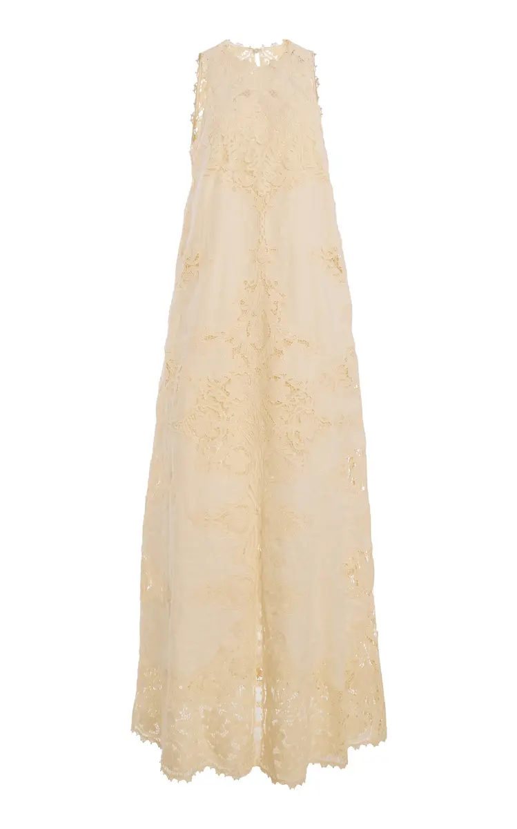 Ulla Johnson Coralite Linen Laced Dress | Thumbnail 5