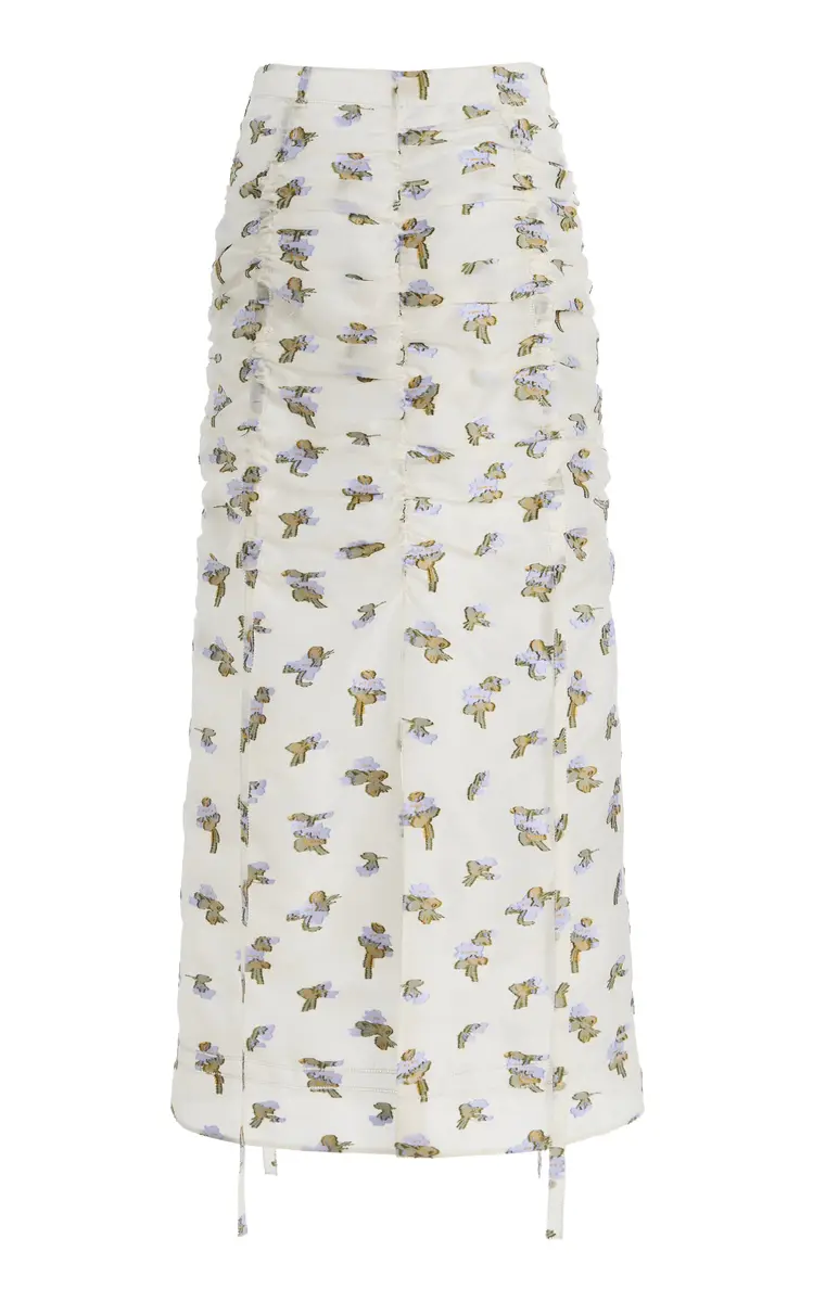 Ulla Johnson Liora Fil Coupe Organza Midi Skirt | Thumbnail 6 Ulla Johnson Liora Fil Coupe Organza Midi Skirt | Thumbnail 6