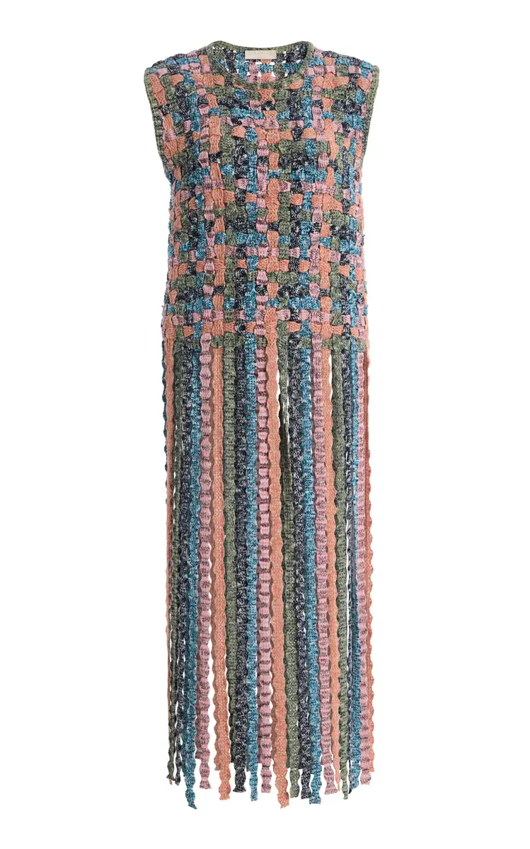 Ulla Johnson Victoria Fringed Macramé Cotton Knit Top | Thumbnail 11 Ulla Johnson Victoria Fringed Macramé Cotton Knit Top | Thumbnail 11