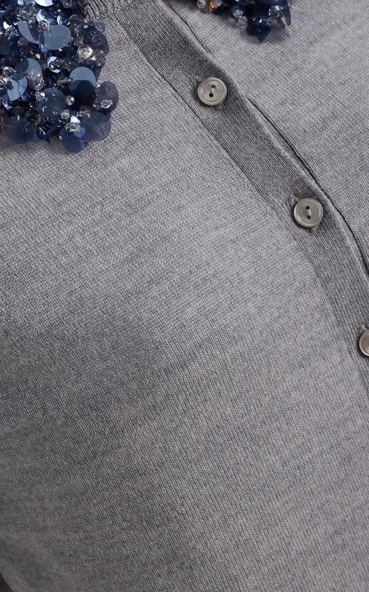 Ulla Johnson Anna Embellished Wool Cardigan | Thumbnail 6