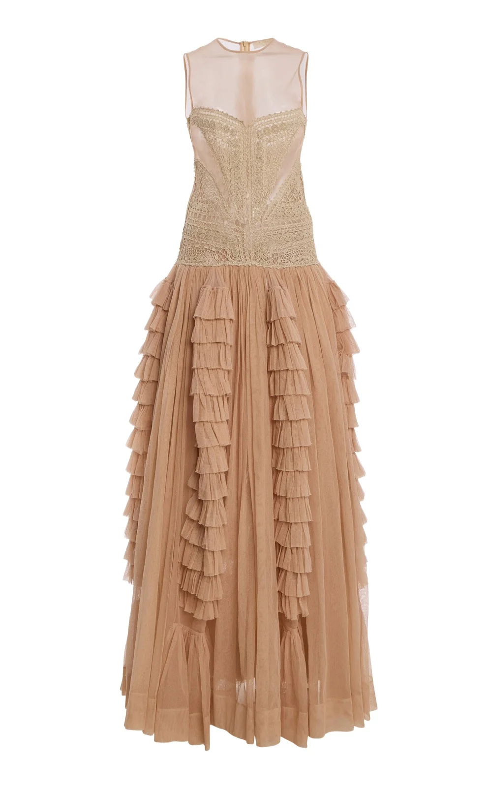 Orla Crochet and Tulle Maxi Dress Orla Crochet and Tulle Maxi Dress