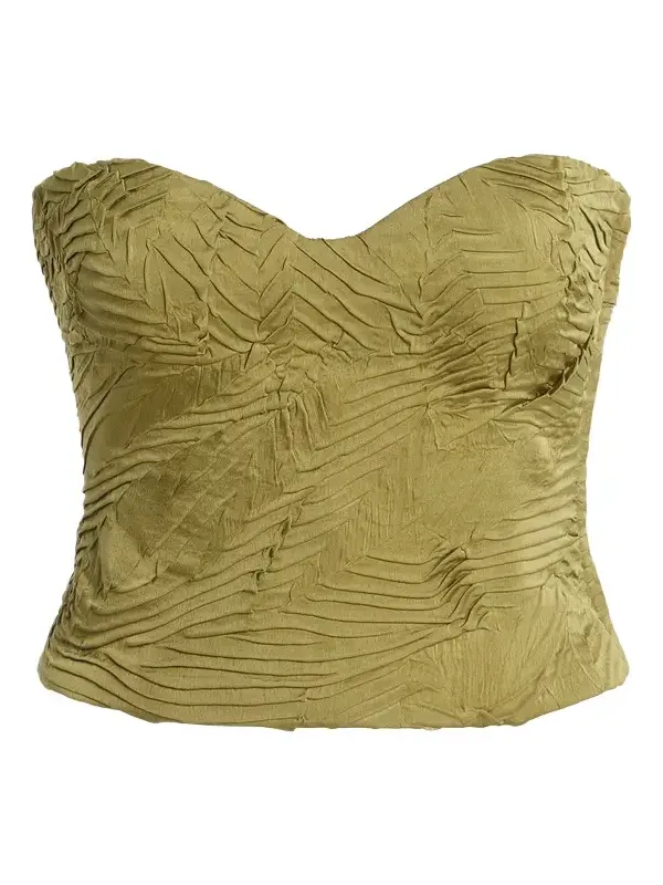 Ulla Johnson Heleen Sweetheart Satin Bustier Top