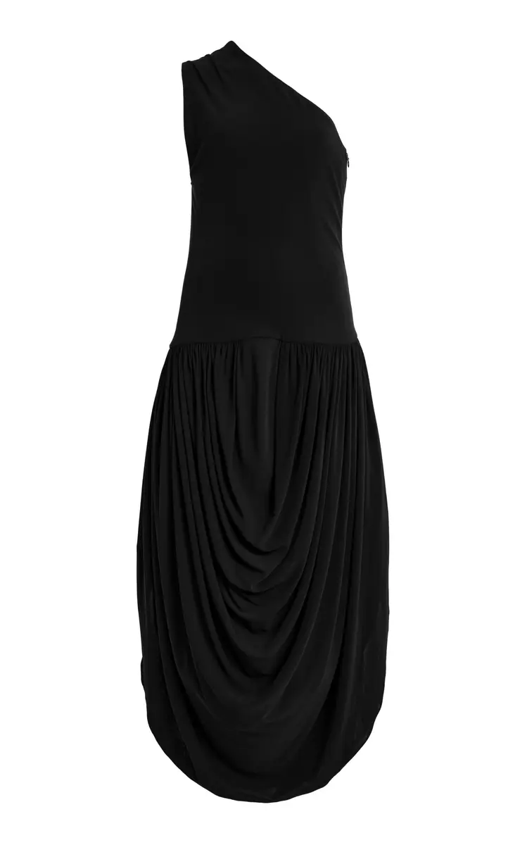 Brandon Maxwell The Mila One-Shoulder Maxi Dress | Image 1 Brandon Maxwell The Mila One-Shoulder Maxi Dress | Image 1