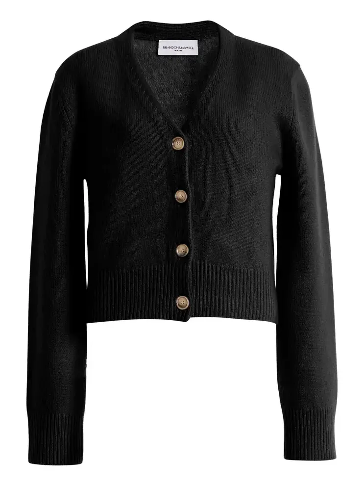 The Sloane V-Neck Cashmere-Silk Cardigan The Sloane V-Neck Cashmere-Silk Cardigan