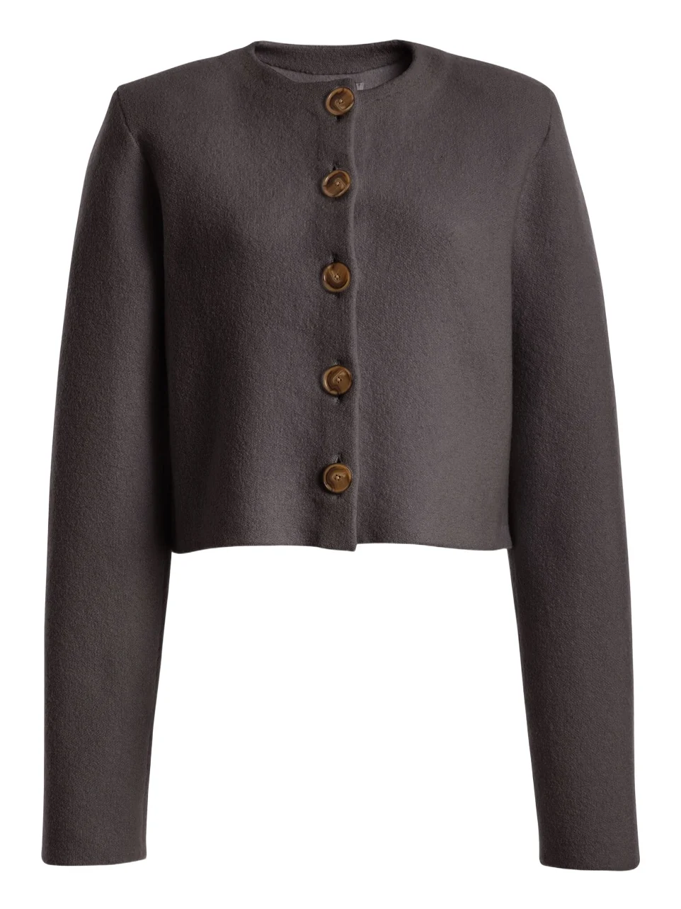 The Ryder Cropped Virgin-Wool Jacket The Ryder Cropped Virgin-Wool Jacket