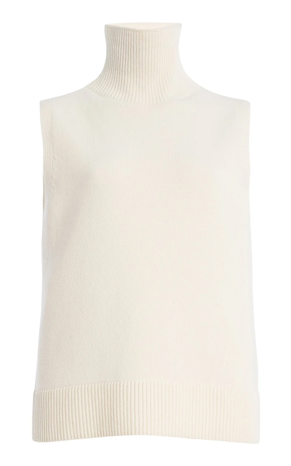 The Bruno High-Neck Wool-Cashmere Top