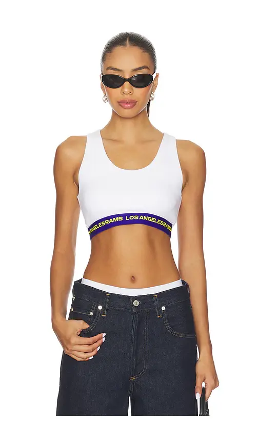 Terez x REVOLVE Rams Rib Logo Elastic Bra