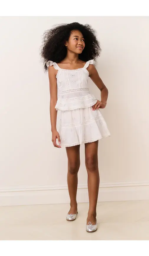 LoveShackFancy Kids Melsy Top | Thumbnail 2 LoveShackFancy Kids Melsy Top | Thumbnail 2