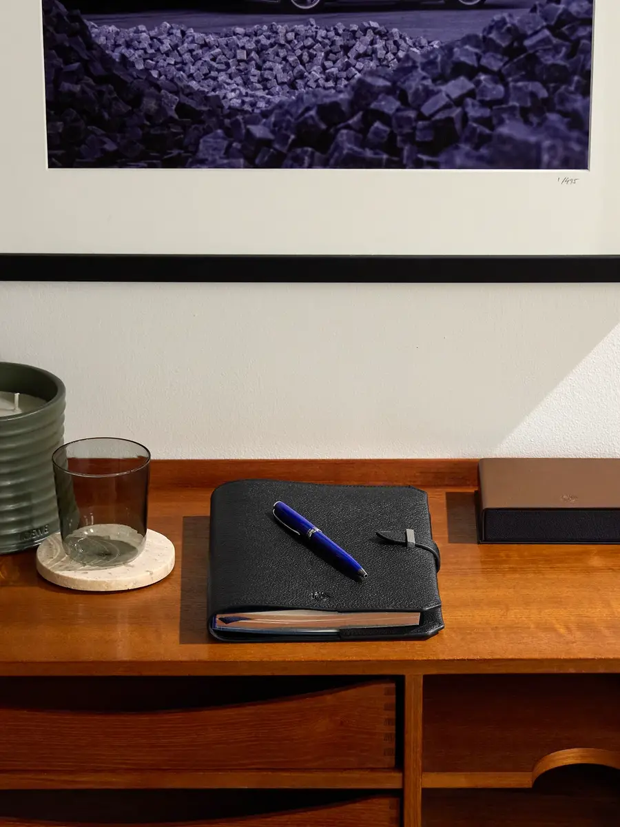dunhill Century Logo-Debossed Full-Grain Leather Notebook - Men | Thumbnail 2 dunhill Century Logo-Debossed Full-Grain Leather Notebook - Men | Thumbnail 2