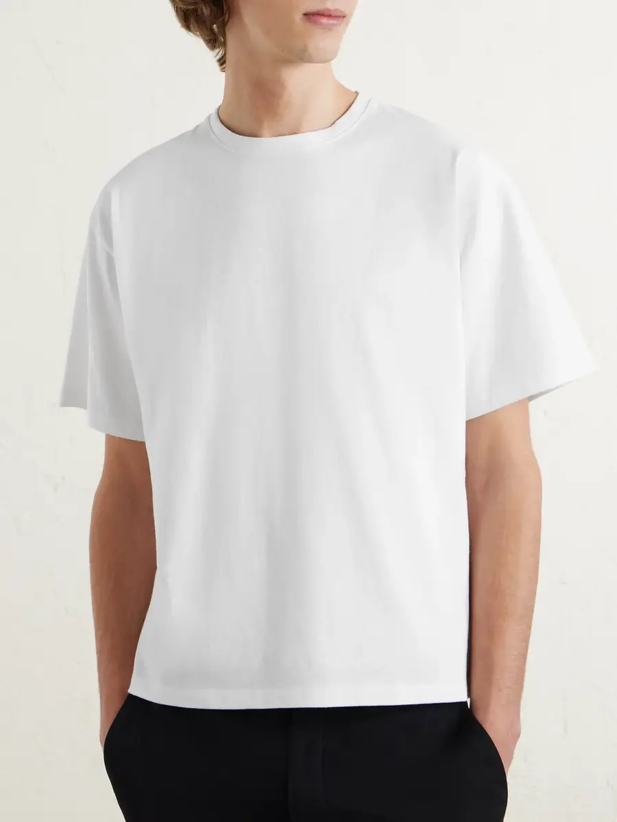 Saint Laurent Cotton-Jersey T-Shirt - Men | Thumbnail 3