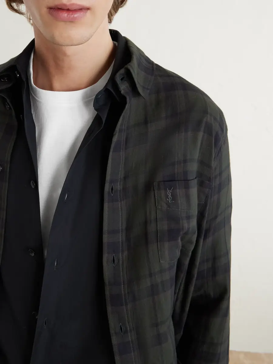 Saint Laurent Cotton-Jersey T-Shirt - Men | Thumbnail 5