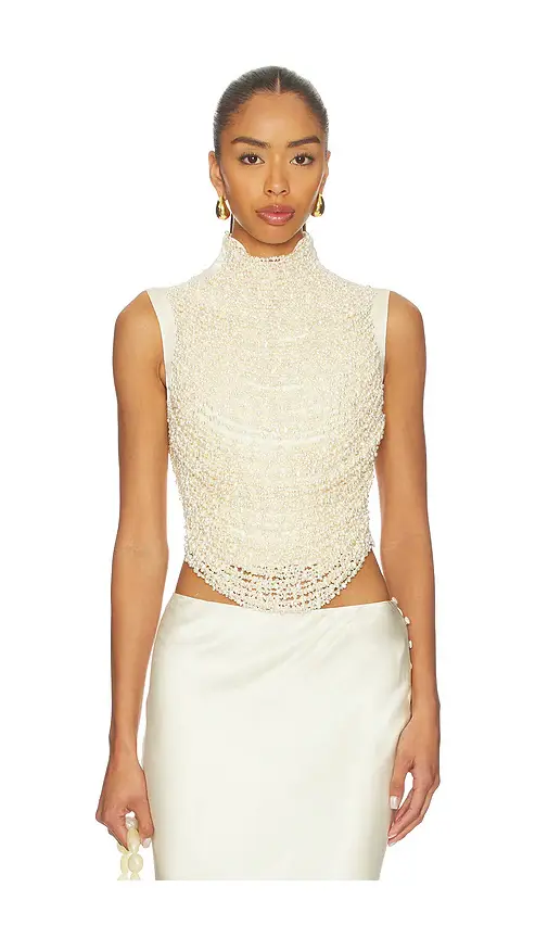 Cult Gaia Taraji Sleeveless Top | Image 1 Cult Gaia Taraji Sleeveless Top | Image 1