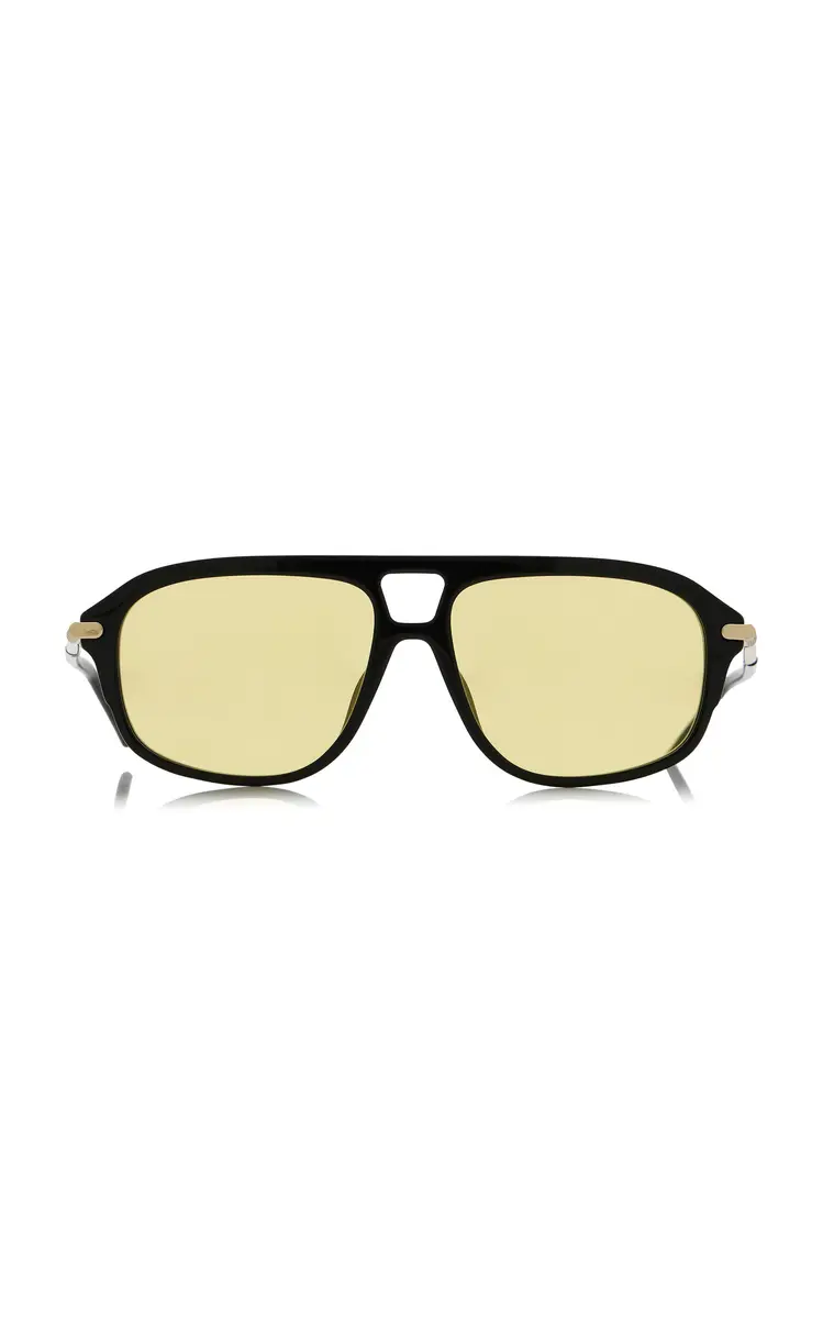 Givenchy One Aviator-Frame Acetate Sunglasses | Image 1 Givenchy One Aviator-Frame Acetate Sunglasses | Image 1