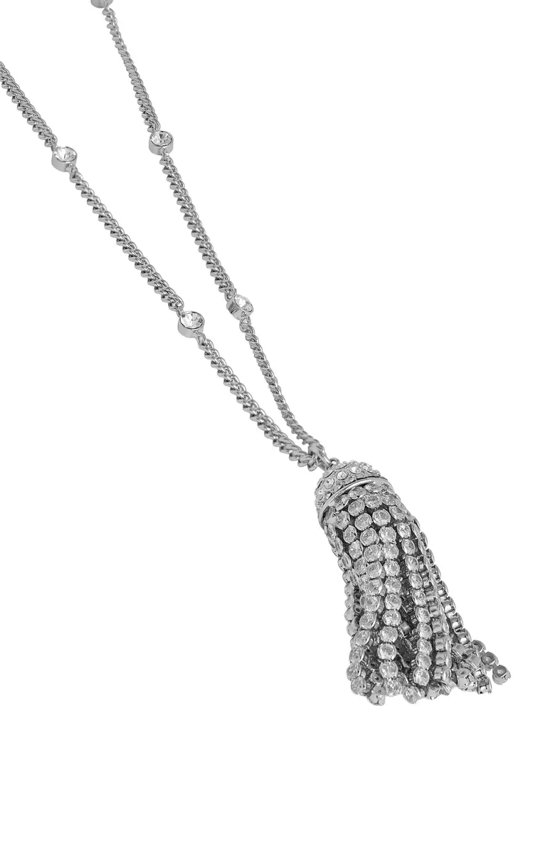 Rabanne Silver Tone Crystal Collier | Thumbnail 4
